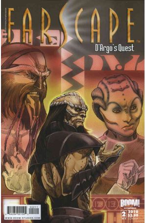 Farscape: D'Argo's Quest 2B published by Boom! with cover art by Caleb Cleveland