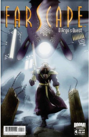 Farscape: D'Argo's Quest 4B published by Boom! with cover art by Caleb Cleveland
