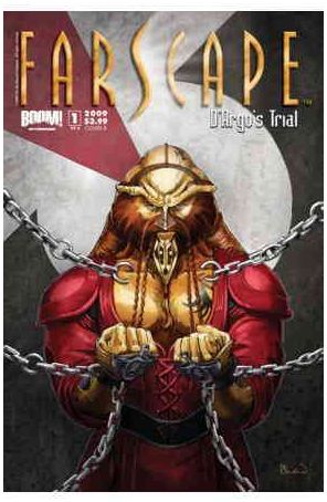 Farscape: D'Argo's Trial 1B published by Boom! with cover art by Caleb Cleveland