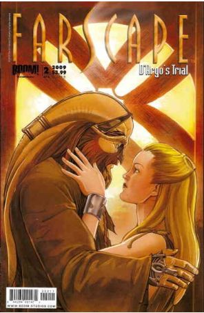 Farscape: D'Argo's Trial 2B published by Boom! with cover art by Caleb Cleveland