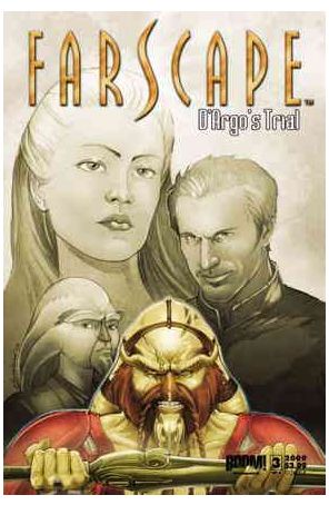 Farscape: D'Argo's Trial 3B published by Boom! with cover art by Caleb Cleveland