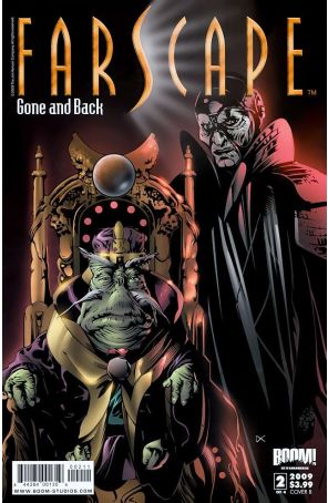 Farscape: Gone and Back 2B published by Boom! with cover art by Dennis Calero