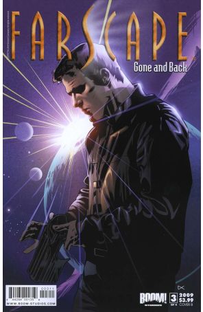 Farscape: Gone and Back 3B published by Boom! with cover art by Dennis Calero