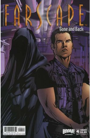 Farscape: Gone and Back 4B published by Boom! with cover art by Dennis Calero