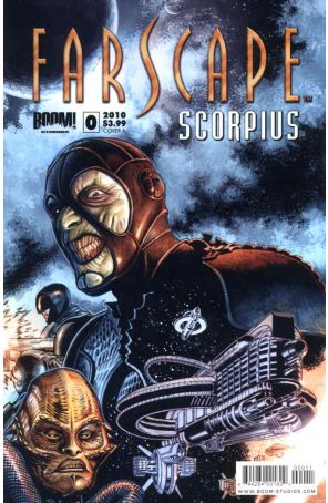 Farscape: Scorpius 0A published by Boom! with cover art by Chad Hardin