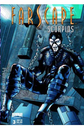Farscape: Scorpius 3B published by Boom! with cover art by Nick Runge