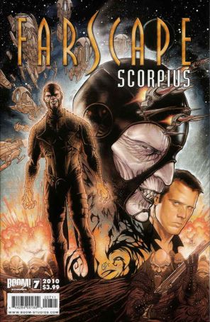 Farscape: Scorpius 7 published by Boom! with cover art by Chad Hardin