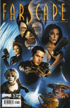 Farscape 1A published by Boom! with cover art by Joe Corroney