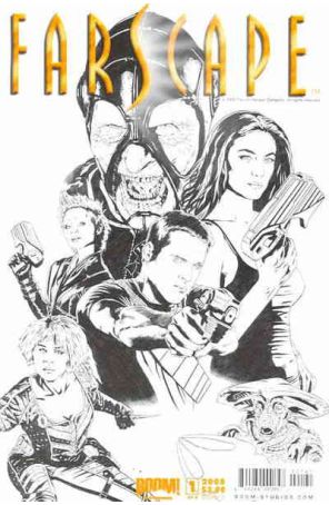 Farscape 1D published by Boom! with cover art by Joe Corroney