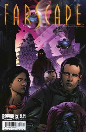 Farscape 2B published by Boom! with cover art by Dennis Calero