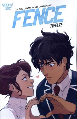 Fence 12 published by Boom! with cover art by Hamletmachine