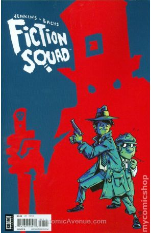 Fiction Squad 1B published by Boom! with cover art by Michael Dialynas