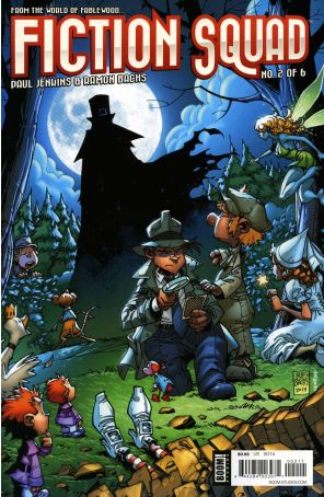 Fiction Squad 2 published by Boom! with cover art by Ramon Backs
