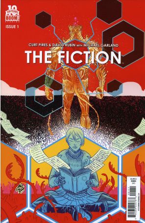 Fiction (Boom!) 1 published by Boom! with cover art by David Rubin