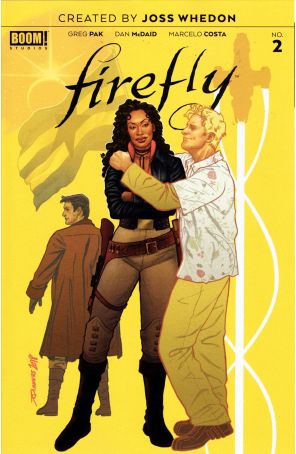 Firefly (Boom!) 2A published by Boom! with cover art by Joe Quinones