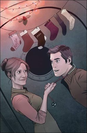 Firefly (Boom!) Holiday Special 1F published by Boom! with cover art by Caitlin Yarsky