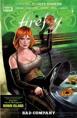 Firefly: Bad Company 1 published by Boom! with cover art by Diego Galindo
