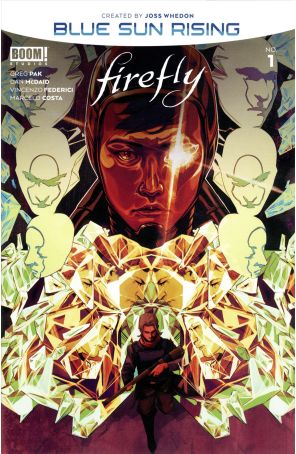 Firefly: Blue Sun Rising 1A published by Boom! with cover art by Nimit Malavia