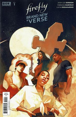 Firefly: Brand New 'Verse 1A published by Boom! with cover art by Qistina Khalidah