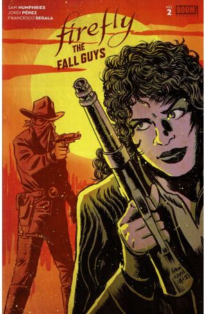 Firefly: The Fall Guys 2A published by Boom! with cover art by Francesco Francavilla