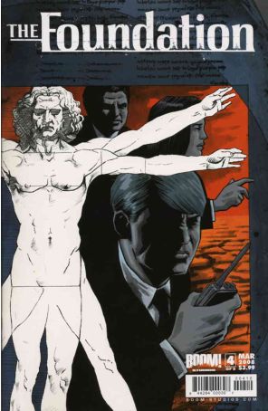 Foundation 4 published by Boom! with cover art by Chee