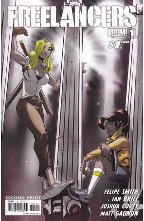 Freelancers 1 (2nd) published by Boom! with cover art by Phil Noto