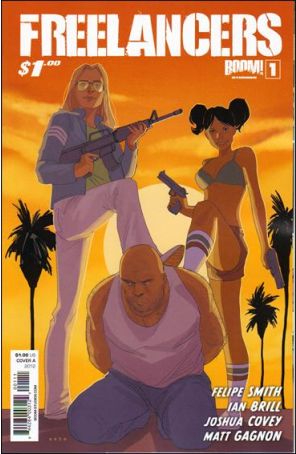 Freelancers 1A published by Boom! with cover art by Phil Noto