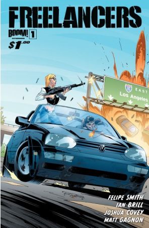 Freelancers 1C published by Boom! with cover art by Khary Randolph