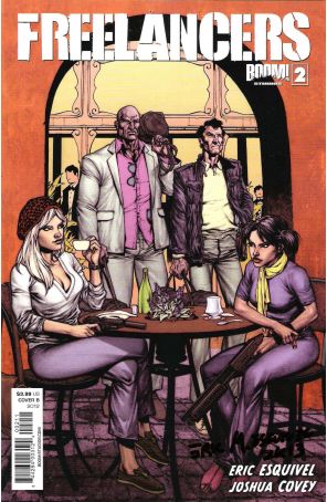 Freelancers 2B published by Boom! with cover art by Ibraim Roberson