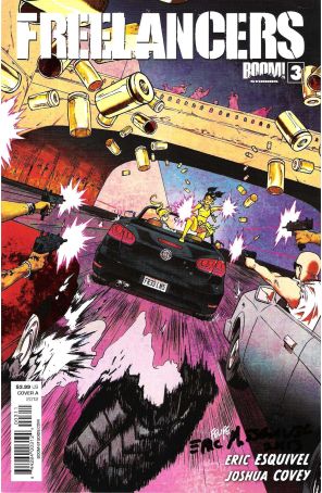 Freelancers 3A published by Boom! with cover art by Felipe Smith