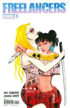 Freelancers 5B published by Boom! with cover art by Eliza Frye