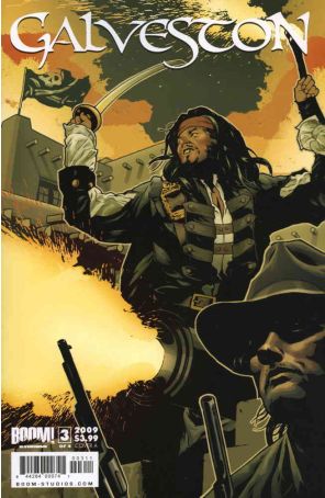 Galveston 3A published by Boom! with cover art by Jeffrey Spokes