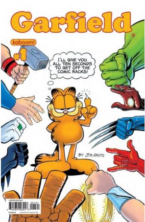 Garfield (KaBoom!) 1B published by Boom! with cover art by Gary Barker