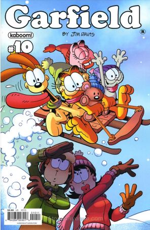 Garfield (KaBoom!) 10 published by Boom! with cover art by Gary Barker