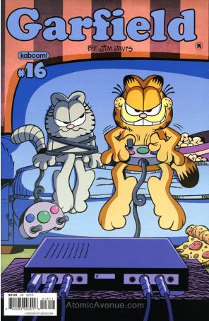 Garfield (KaBoom!) 16 published by Boom! with cover art by Gary Barker