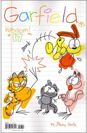 Garfield (KaBoom!) 17 published by Boom! with cover art by Gary Barker