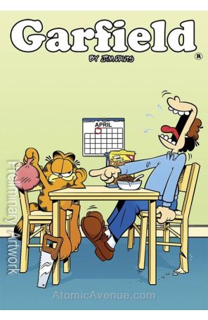 Garfield (KaBoom!) 24 published by Boom! with cover art by Andy Hirsch