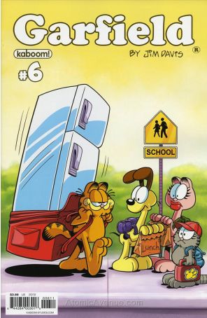 Garfield (KaBoom!) 6 published by Boom! with cover art by Gary Barker