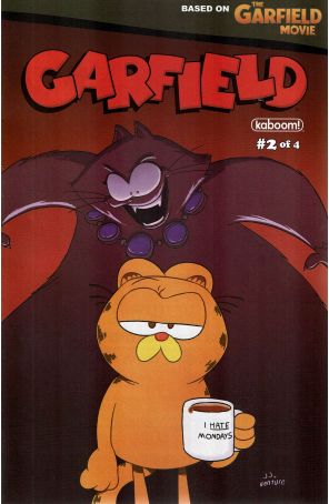 Garfield (Kaboom 2nd Series) 2A published by Boom! with cover art by J.J. Harrison