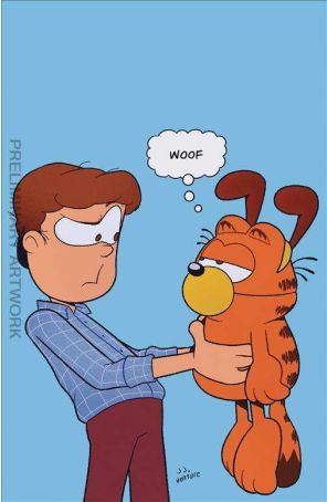 Garfield (Kaboom 2nd Series) 4C published by Boom! with cover art by J.J. Harrison, Venture