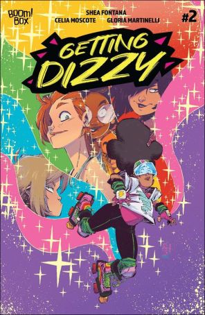 Getting Dizzy 2B published by Boom! with cover art by Jorge Corona