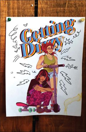 Getting Dizzy 3A published by Boom! with cover art by Cara McGee
