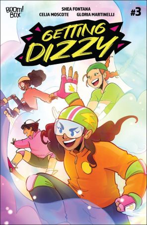 Getting Dizzy 3 published by Boom! with cover art by Celia Moscote
