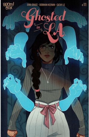 Ghosted In L.A. 11A published by Boom! with cover art by Siobhan Keenan