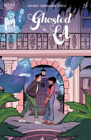 Ghosted In L.A. 2A published by Boom! with cover art by Siobhan Keenan