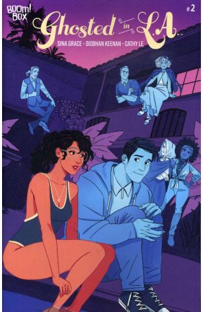 Ghosted In L.A. 2 published by Boom! with cover art by Siobhan Keenan