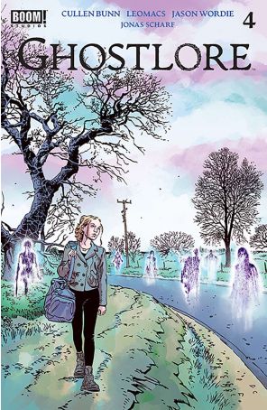 Ghostlore 4A published by Boom! with cover art by Leomacs