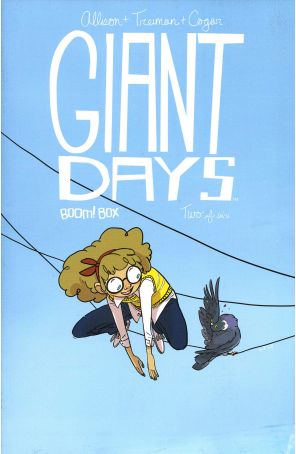 Giant Days 2 published by Boom! with cover art by Adam Vass