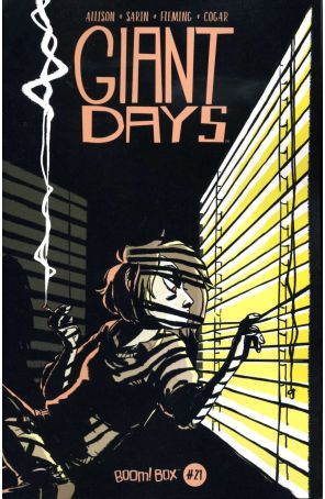 Giant Days 21 published by Boom! with cover art by Lissa Treiman