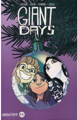 Giant Days 25 published by Boom! with cover art by Max Sarin